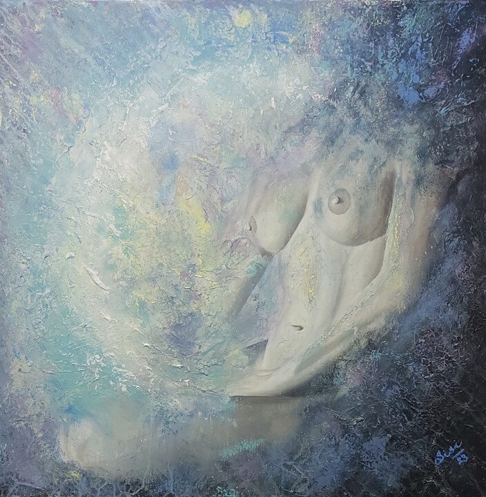 AURA 绘画, 31.5x31.5 in