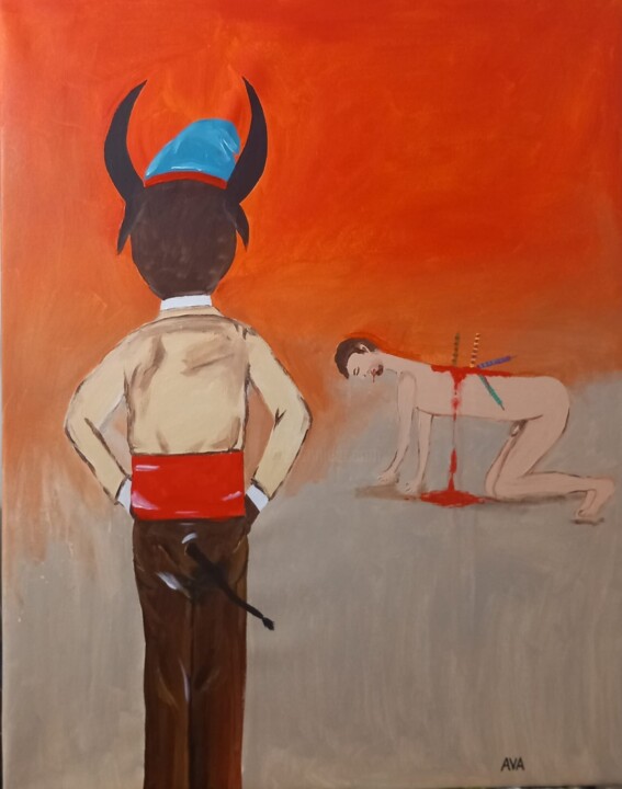 绘画,  41.3x33.5 in 