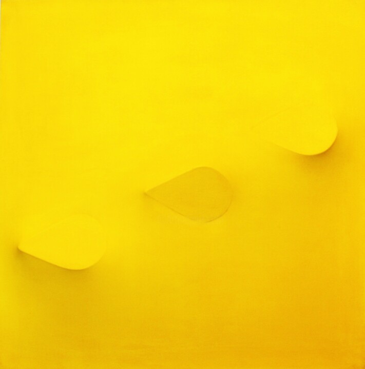Painting titled "505 MODULI SOMMERSI" by Loi Di Campi, Original Artwork, Acrylic