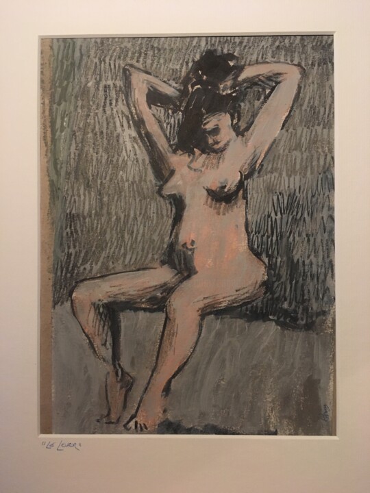 Le lever 图画, 9.1x6.7 in
