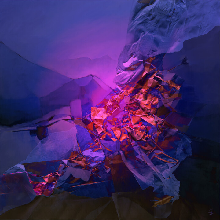 数字艺术,  39.4x39.4 in 