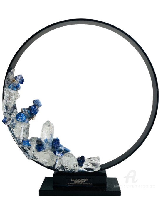 Sculpture intitulée "Infini II" par Emma Lapassouze, Œuvre d'art originale, Acier inoxydable