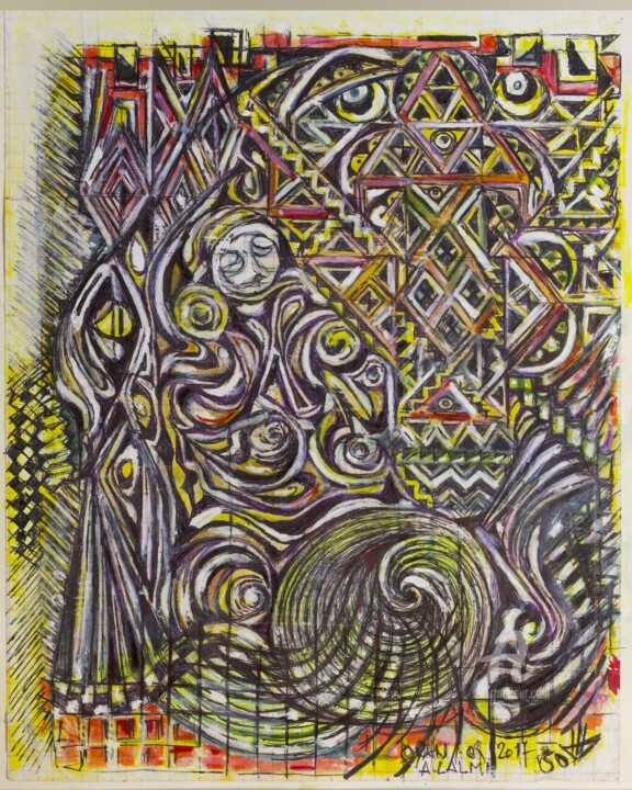 绘画,  12.6x9.8 in 