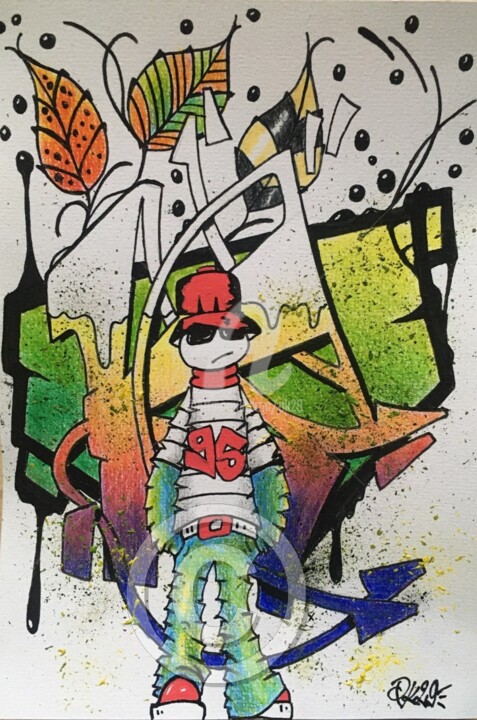Graffiti K 图画, 8.3x5.8 in