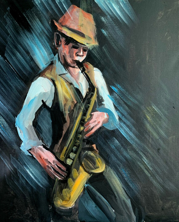 Steps of the making of the work