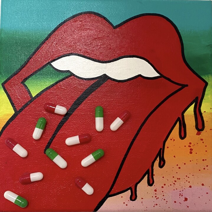 My sweet candies 绘画, 7.9x7.9 in