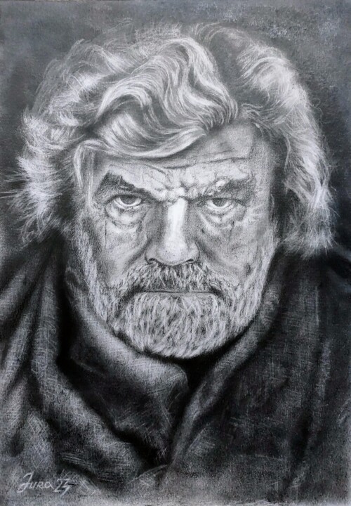 Messner numéro un 图画, 16.5x11.7 in