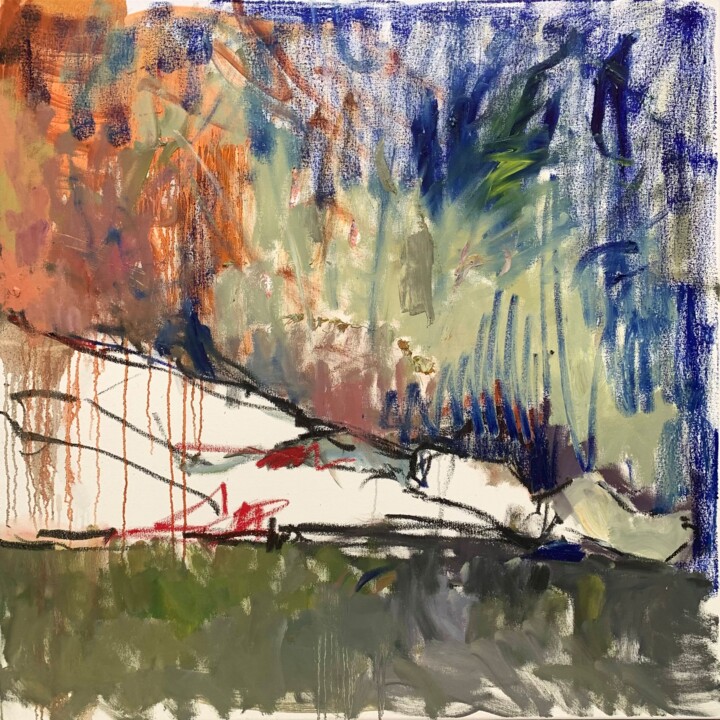 End of the era 绘画, 39.4x39.4 in