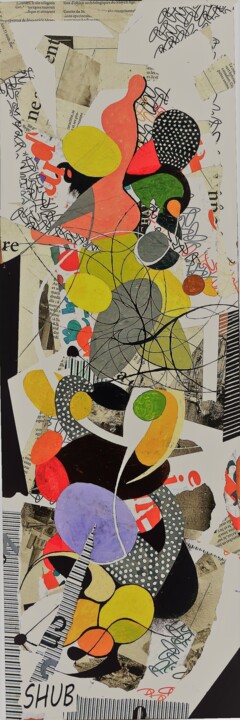 nature morte 绘画, 26x8.7 in
