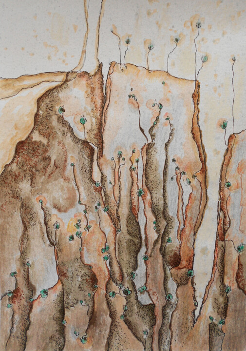 Remains of hope 绘画, 15.8x11.8 in