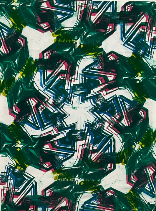 Ducts and Illusions #7 印花与版画, 24x18 in
