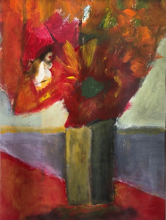 Sans titre 48 绘画, 19.7x15.8 in