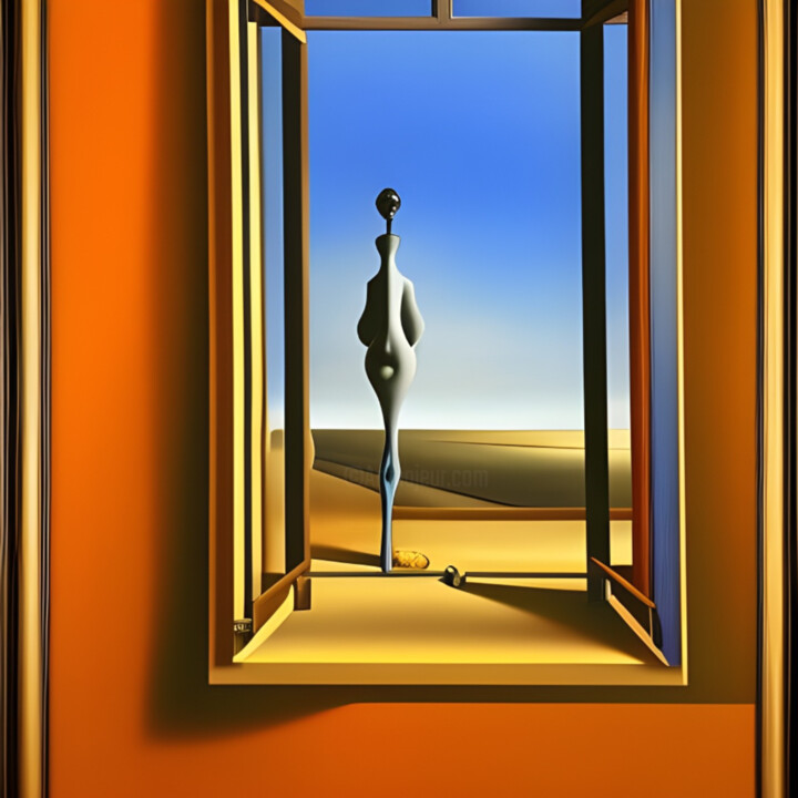 Outside my Window #1 Digitale Kunst