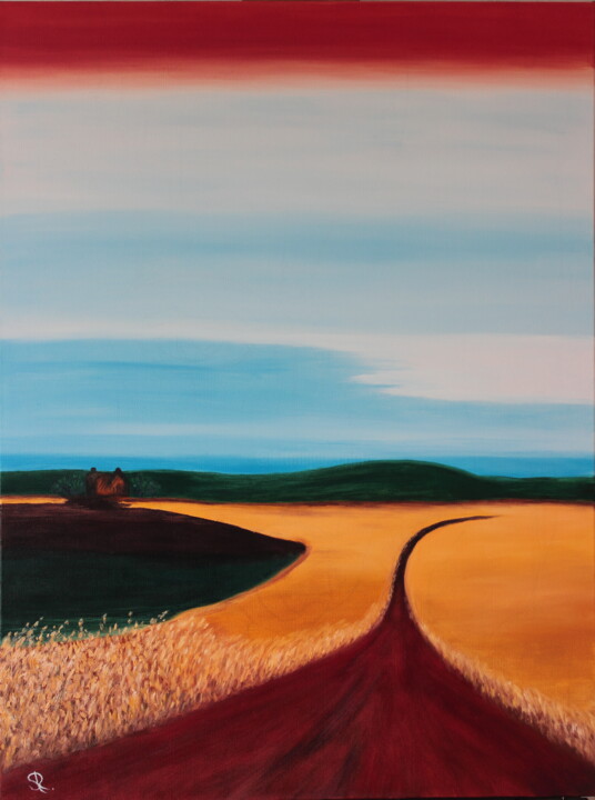 INFINITE SUSPENSE 绘画, 31.5x23.6 in
