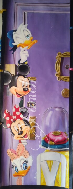 What you looking at!! 绘画, 60x24 in