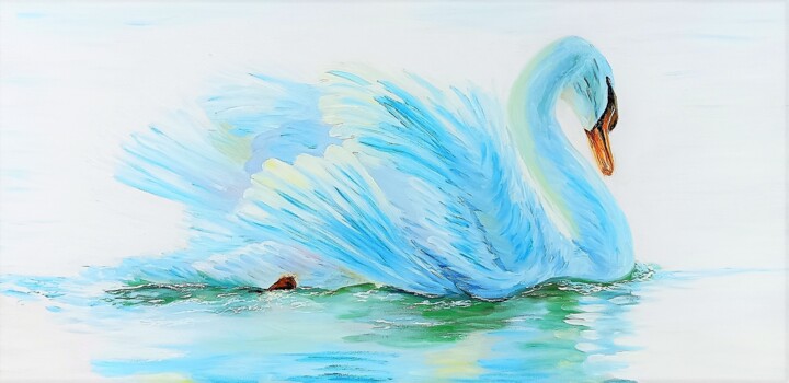 Painting,  19.7x39.4 in 