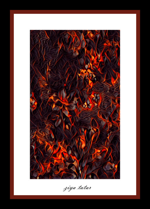 burnt nature 1 数字艺术