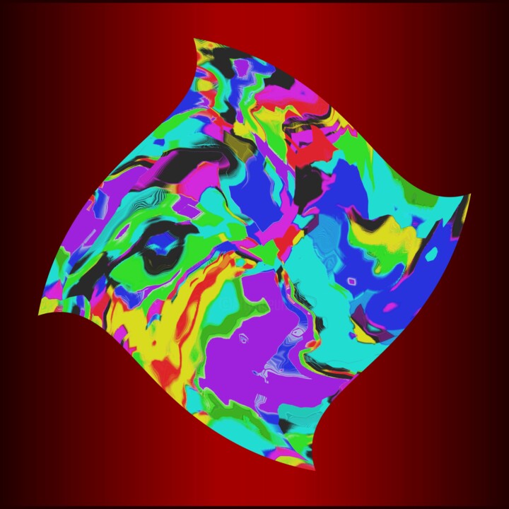Digital Arts titled "Fluid Abstraction #…" by Jeb Gaither, Original Artwork, 2D Digital Work