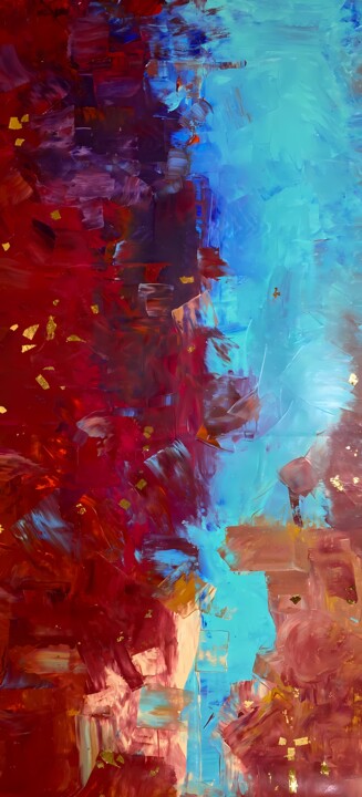 绘画,  40x19 in 