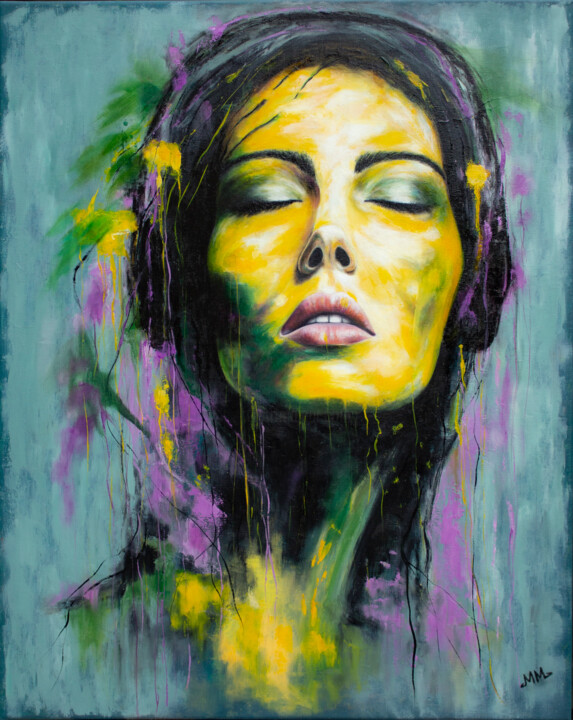 Audiophile 绘画, 29.9x24 in