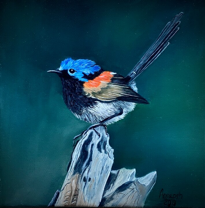 绘画,  7.9x7.9 in 