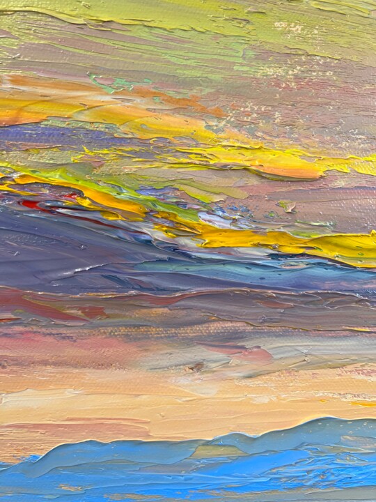 Artwork's surface or texture