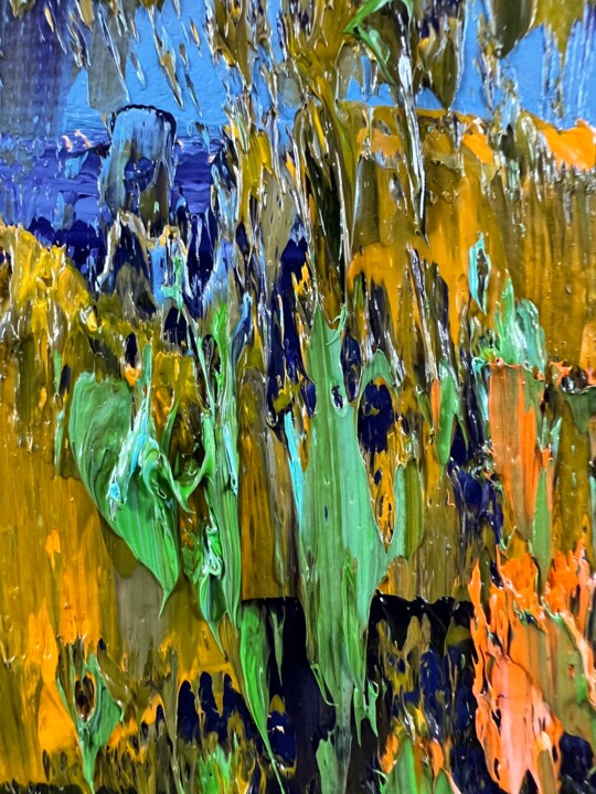 Artwork's surface or texture