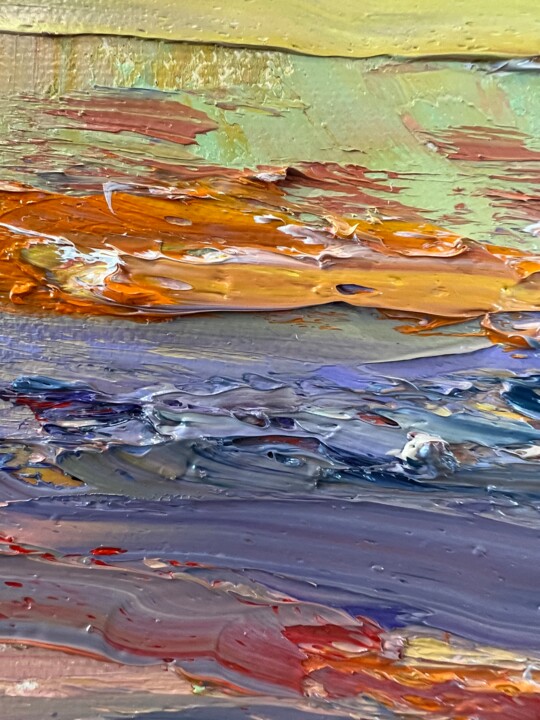 Artwork's surface or texture