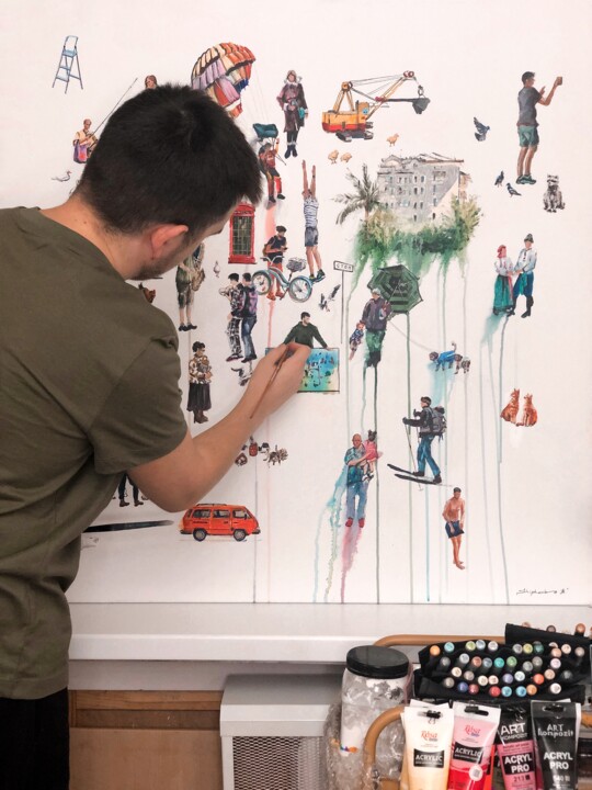 Artwork in situation