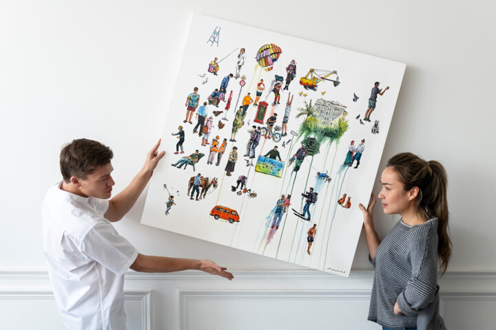 Artwork in situation