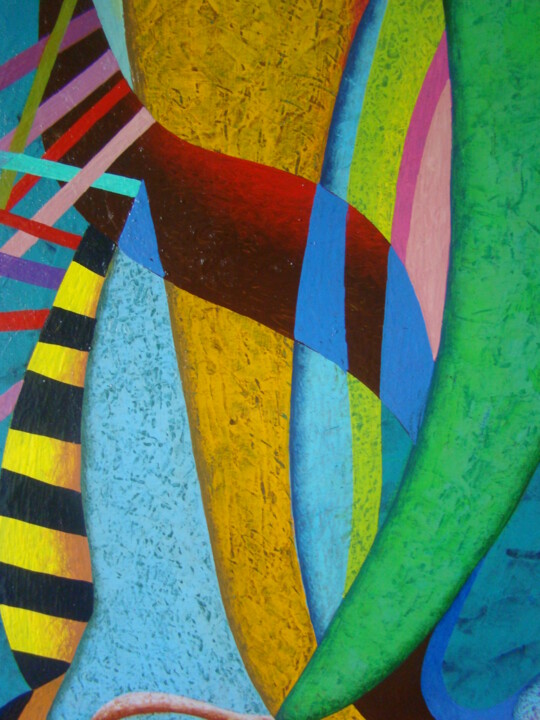 Artwork's surface or texture