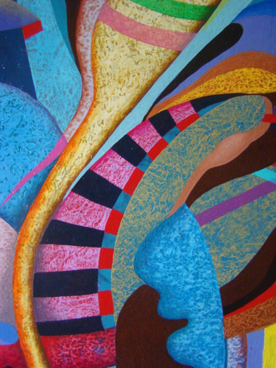 Artwork's surface or texture
