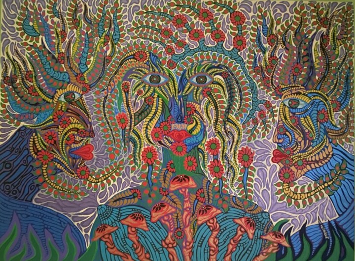 绘画,  29.9x40.2 in 