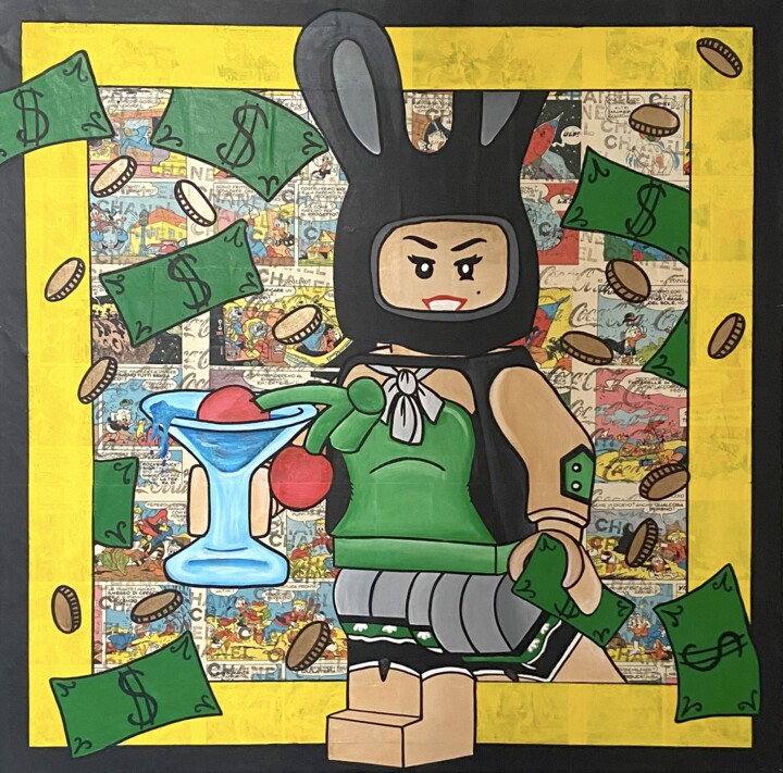 绘画,  19.7x19.7 in 