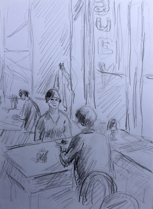 Hopper 图画, 11.8x8.3 in