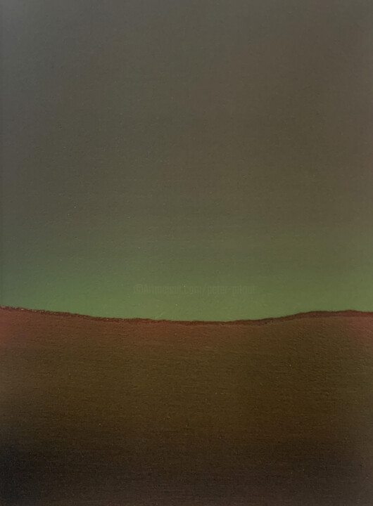 Painting titled "Light Fall - V" by Peter Pitout, Original Artwork, Oil