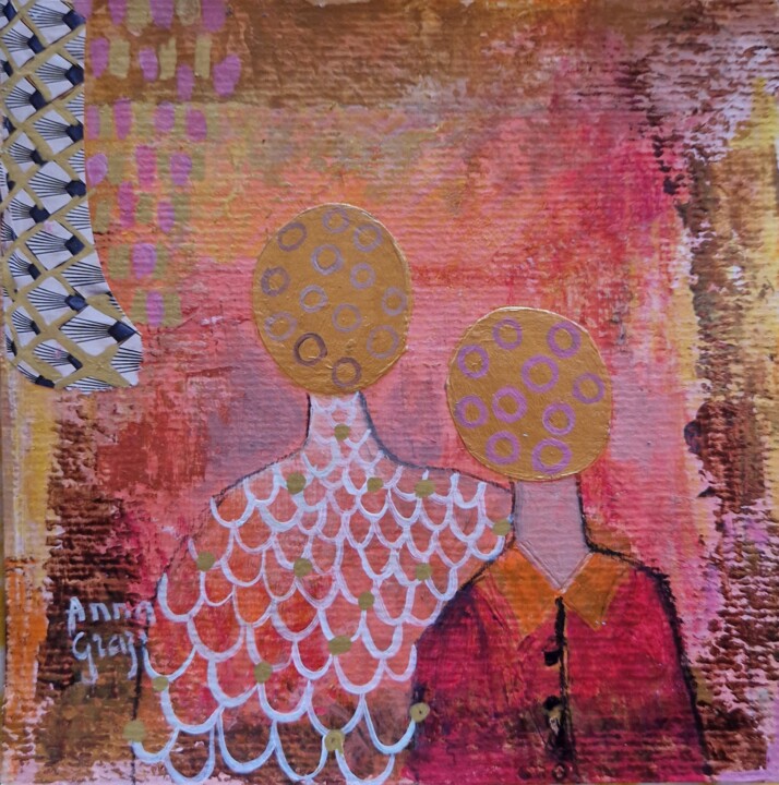 绘画,  5.9x5.9 in 