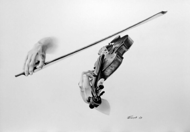 Standing by Saigon, I look up at the sky... Resim, 16,5x23,6 in