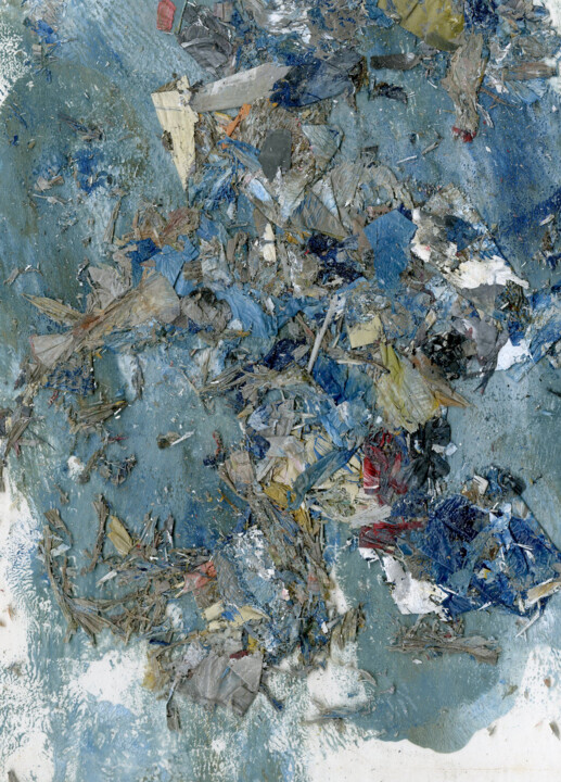 Painting titled "The Protester (see…" by Jim Fischer, Original Artwork, Oil