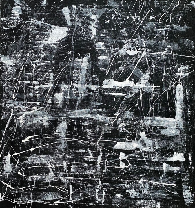 The scent of solitude 绘画, 47.2x43.3 in