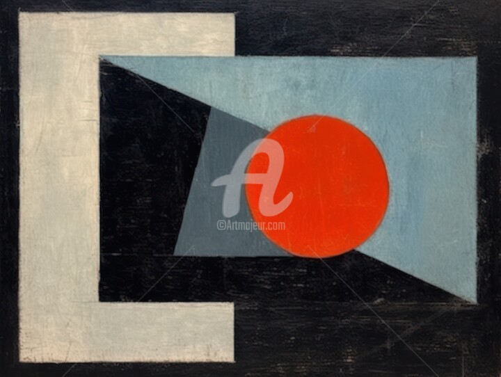Peinture intitulée "Untitled 5.2461 No.…" par Satori No Michi, Œuvre d'art originale, Acrylique