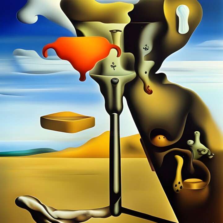 Digital Arts titled "Maternal Majesty" by Danyel Carinzia, Original Artwork, Digital Painting