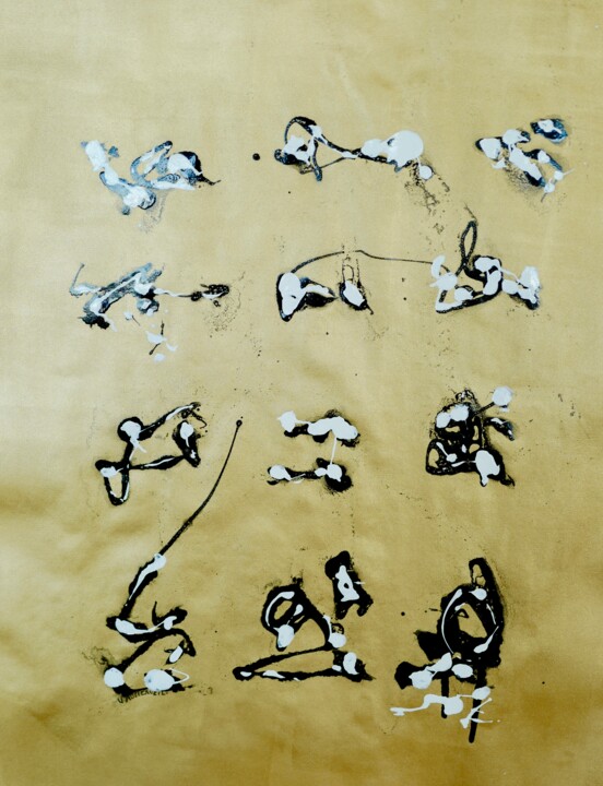 Souvenir de chine 绘画, 22.4x17.3 in