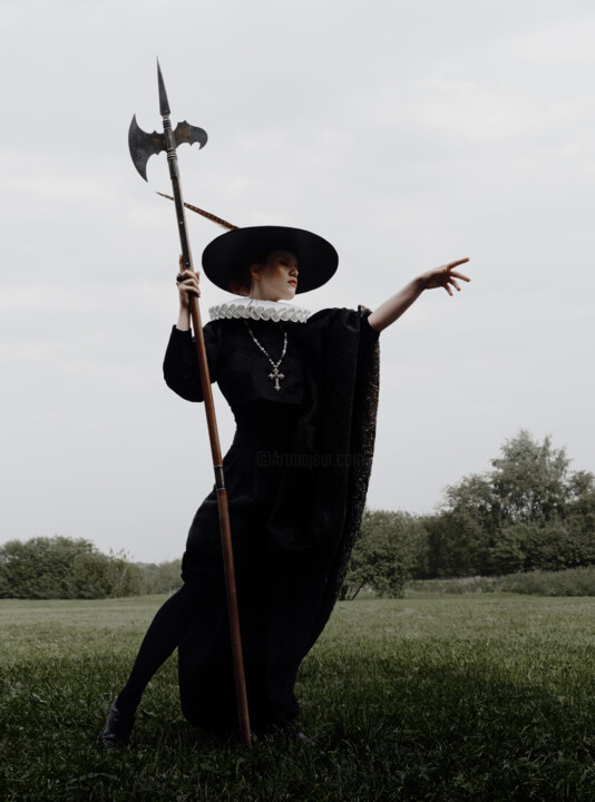 Fotografie getiteld "GUERREIRO  DA LUZ." door Natasha Yankelevich, Origineel Kunstwerk, Digitale fotografie