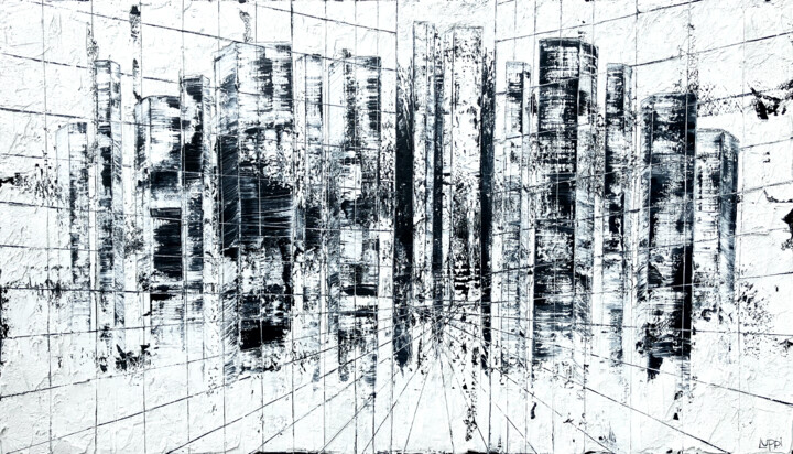 绘画,  43x75 in 