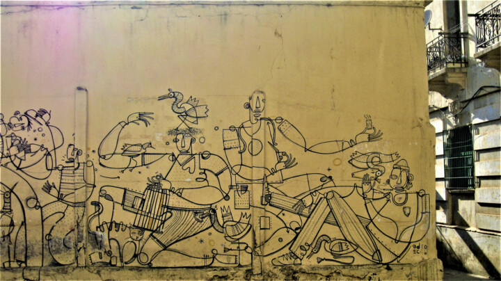 STREETART BY UNKNOWN ARTIST- MAROKKO-RABAT 摄影