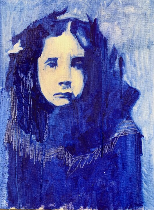 No toys just people life tapestry 绘画, 15.8x11.8 in