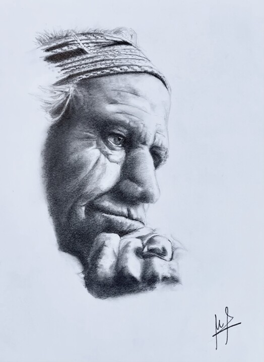 Keith Richards 图画, 11.7x8.3 in