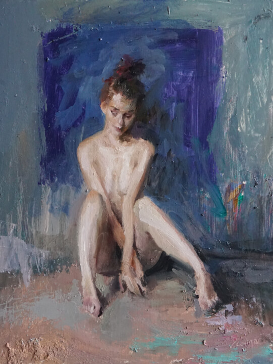 Lolita 23 绘画, 19.7x15.4 in