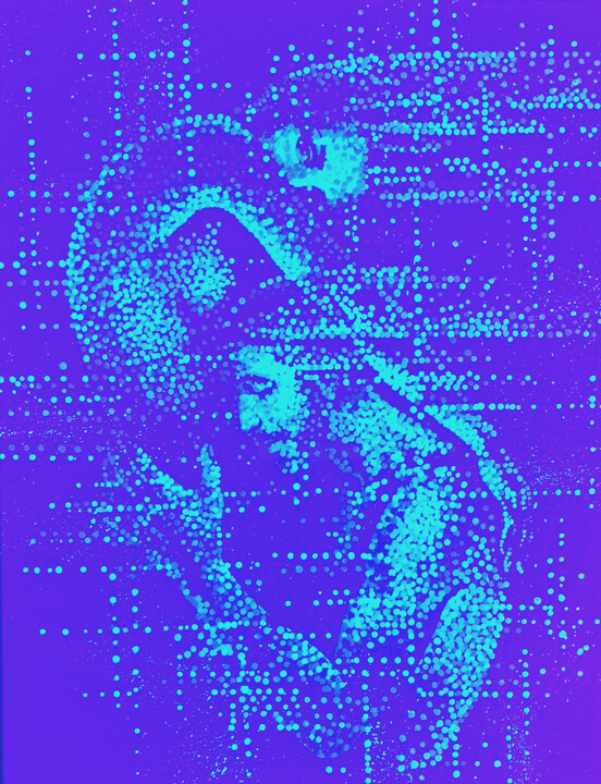 绘画,  35.4x27.6 in 